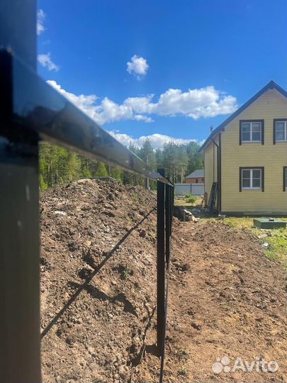 Столб винтовой 80х80, 76 1500х2000