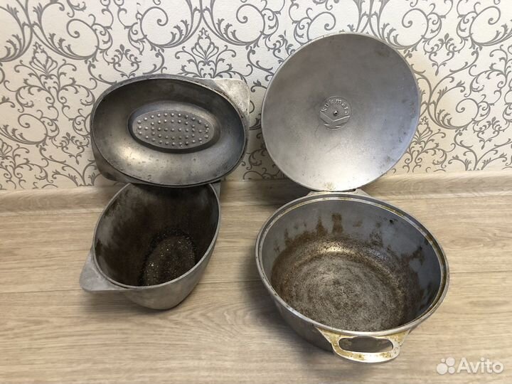 Чугунная утятница