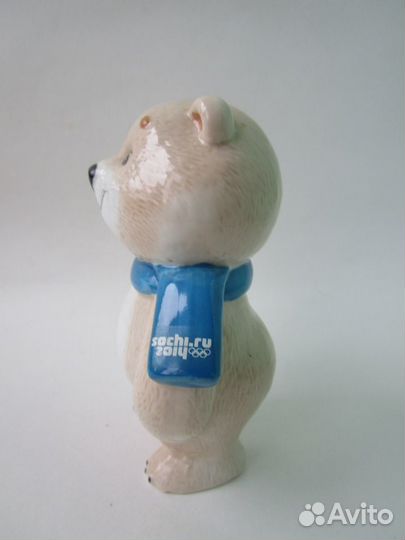 Медведь мишка олимпийский сочи фарфор