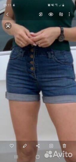 Джинсовые шорты