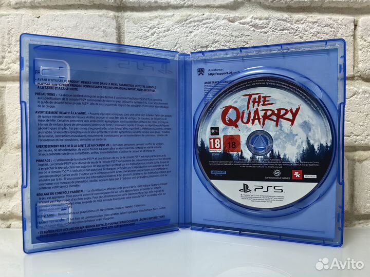 The Quarry PS5 диск