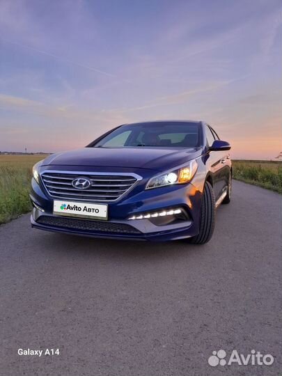 Hyundai Sonata 2.4 AT, 2017, 145 000 км