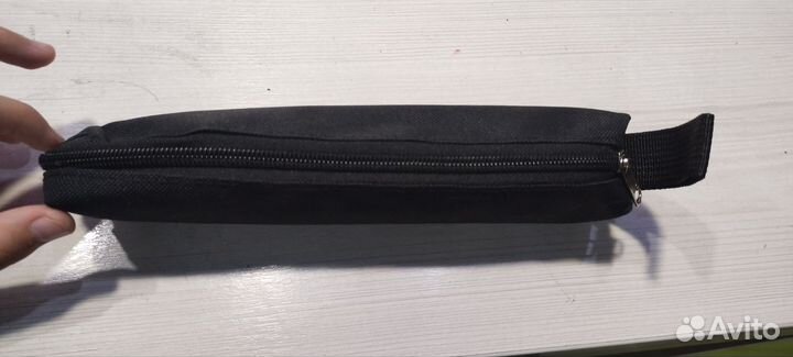 Пенал школьный черный (чит. опис.)