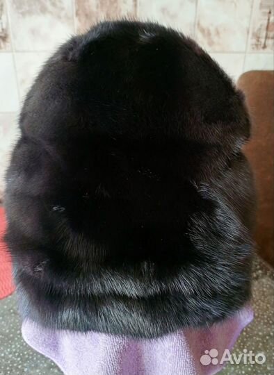 Шапка норковая женская