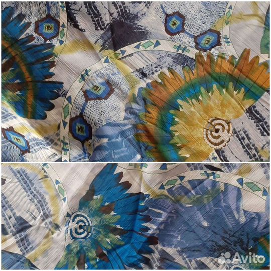 Ткань отрез разная тесьма ScrapBerry's