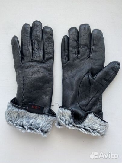 Перчатки из натуральной кожи