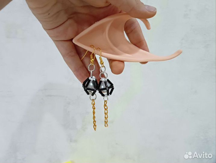 Серьги ручная работа