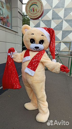 Новогодний костюм для ростовой куклы