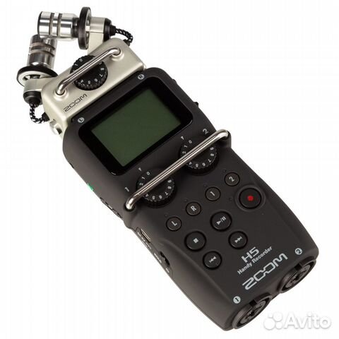 Портативный рекордер zoom H5 темно-серый