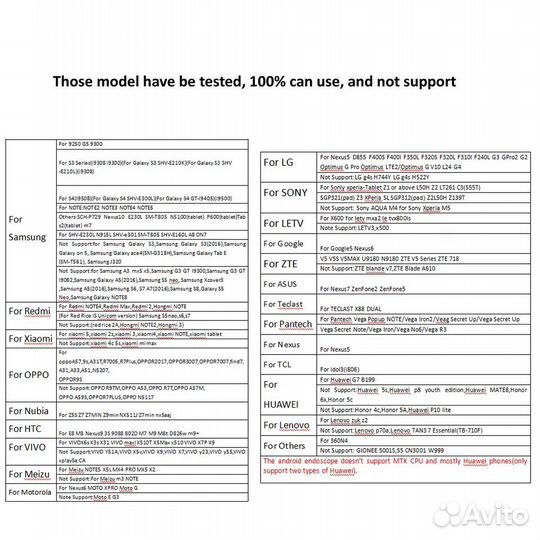 Эндоскоп камера USB