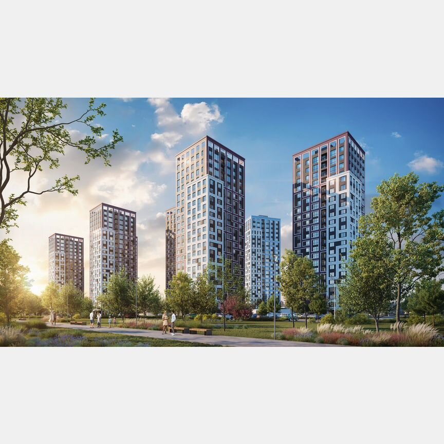 1-к. квартира, 32,5 м², 23/23 эт.