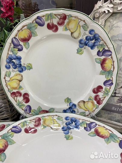 Винтажные тарелки Villeroy&Boch серия Melina