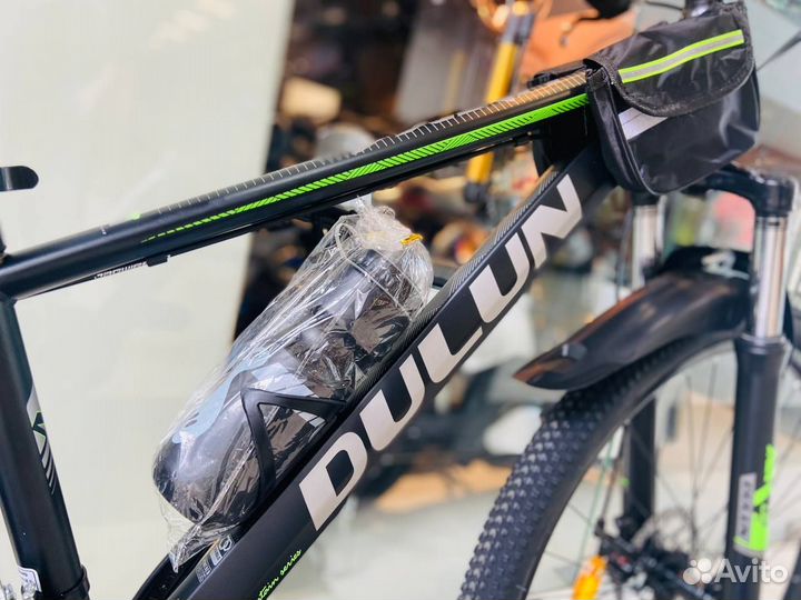 Велосипед горный скоростной dulun-tank 27.5'' черн