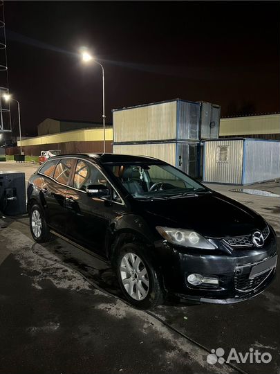Mazda CX-7 2.3 AT, 2007, битый, 237 686 км