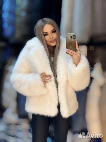 Эко шуба под песца 42-54