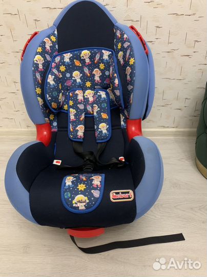 Автокресло geburt BR 512 Isofix синий,голубой