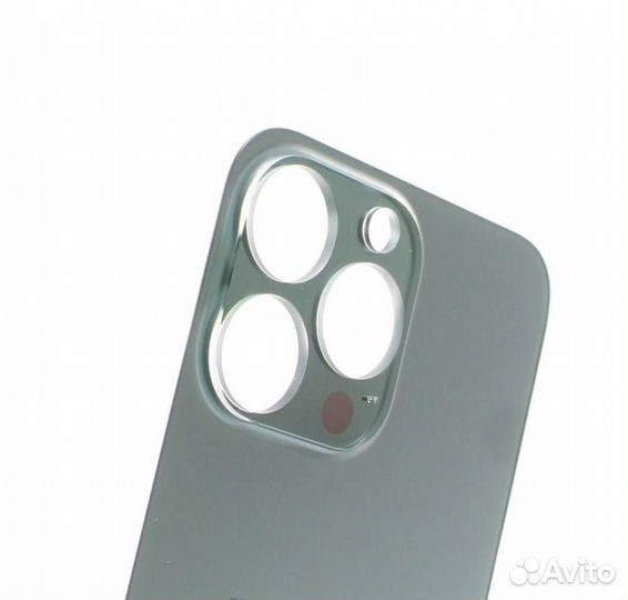 Задняя крышка для iPhone 13 Pro Зеленая (Стеклянна