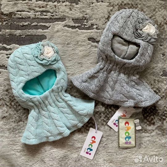 Шапка шлем для девочки chobi новые