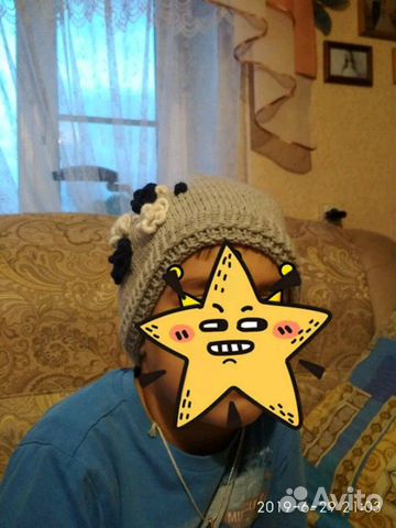 Вязанные детские и взрослые шапки и шарфы.Весна- о