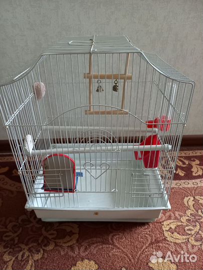 Клетка для птиц полный комплект