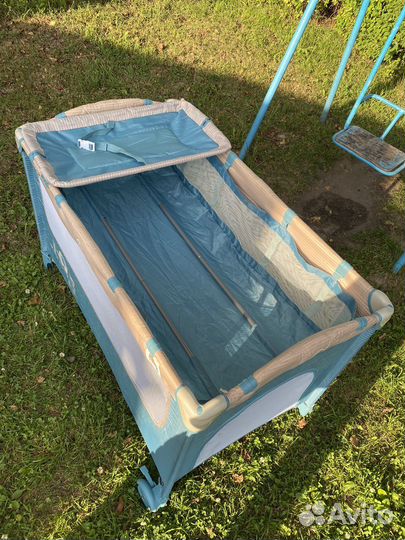 Манеж-кроватка babyton