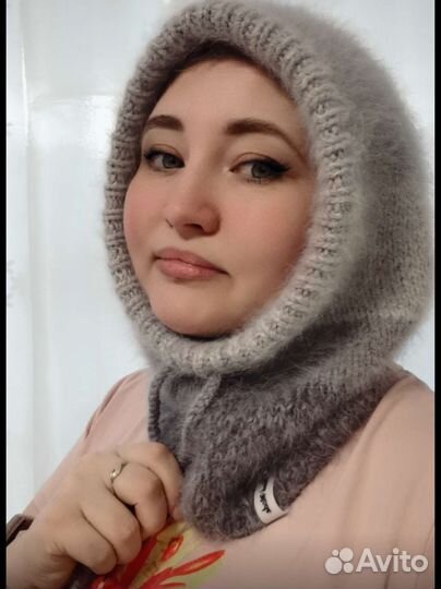 Капор из пуха норки