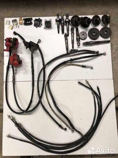 Запчасти на скутеры