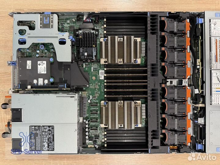 Сервер Dell R640 10SFF NVMe (2 x Gold 6154, 128GB)