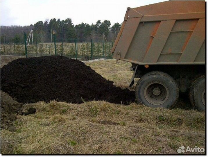Земля песок чернозём Доставка 5-25тонн
