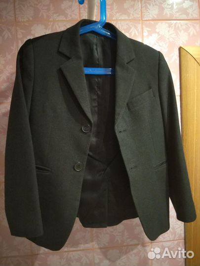 Школьная форма (3 предмета) на мальчика 122