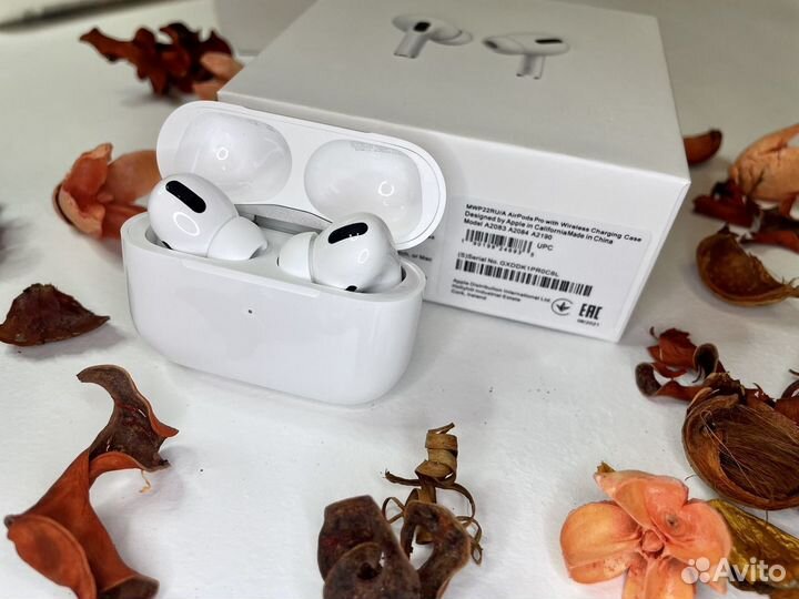 Топовая версия Airpods Pro с шумоподавлением