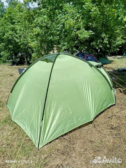 Палатка туристическая 2 местная бу
