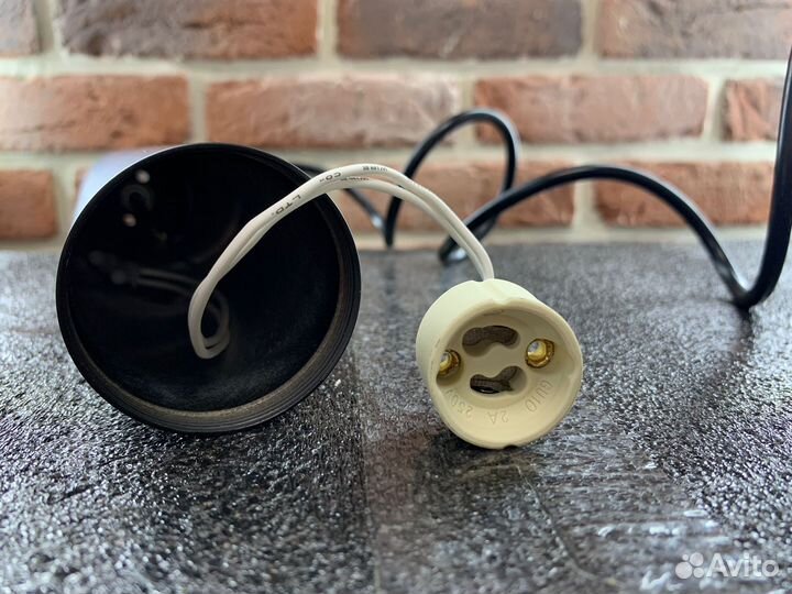 Светильник Novotech Pipe 370403, GU10, 50 Вт, цвет арматуры: черный, цвет плафона: черный