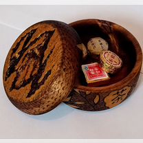 Баночка для чая из кедра, Новокузнецк