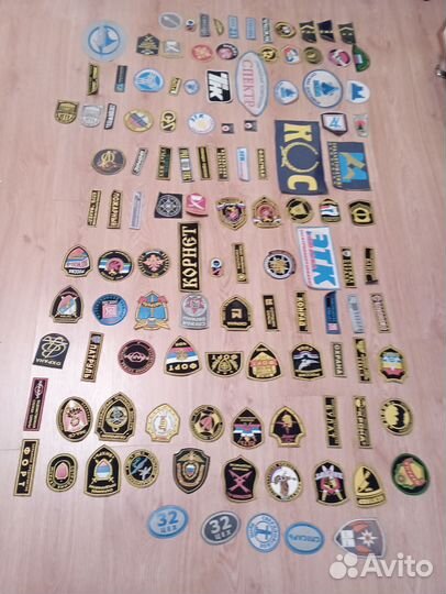 Шевроны коллекция 115шт