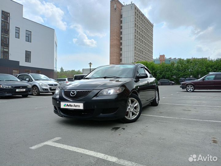 Mazda 3 1.6 МТ, 2008, 281 273 км