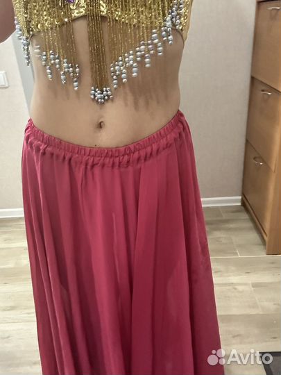 Шикарный костюм для восточных танцев взрослый