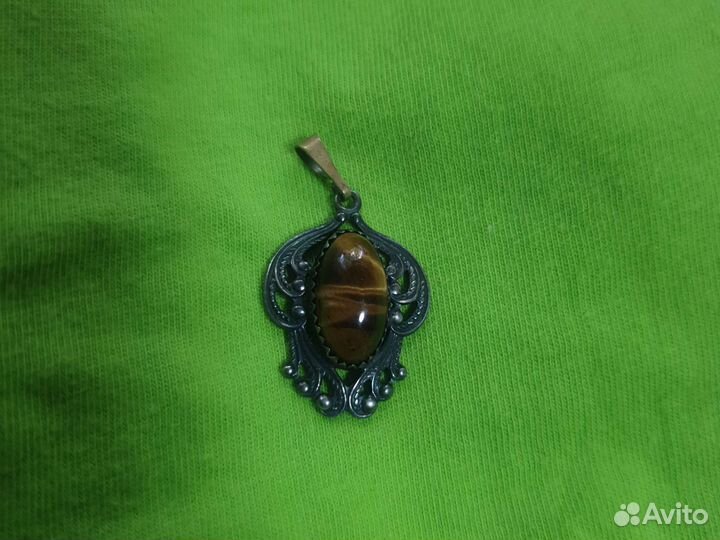 Кулон мельхиор СССР