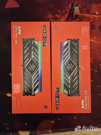 Плашки RAM памяти XPG Spectrix D41 - 4133MHz 16GB