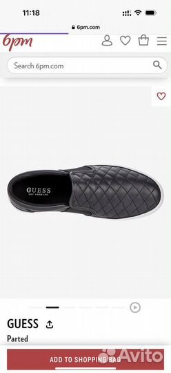 Слипоны Guess