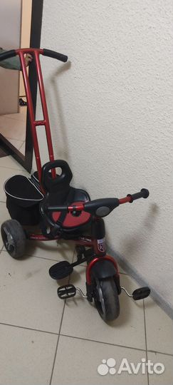 Детский трехколесный велосипед бу