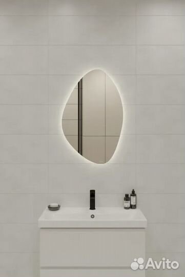 Настенное зеркало с подсветкой Cersanit Eclipse