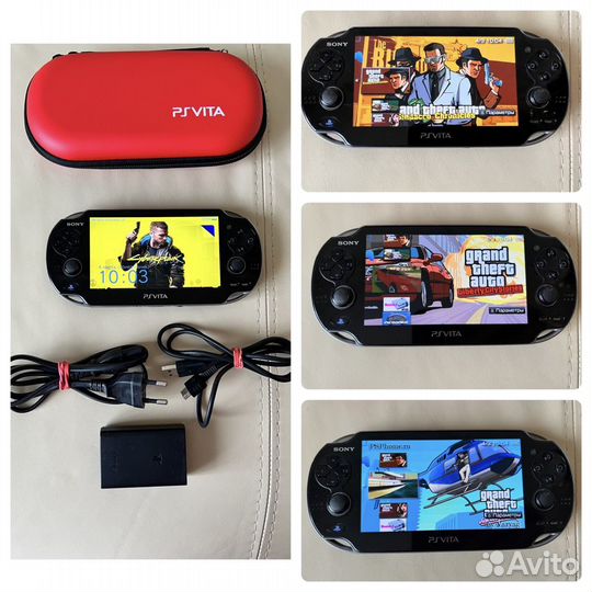 Sony PS Vita Slim, Vita Fat прошиты с играми