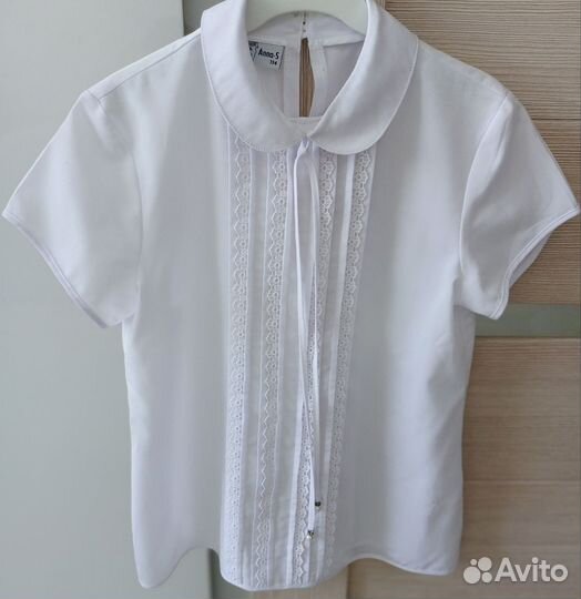 Школьная форма блузки жакет жилет 134-146