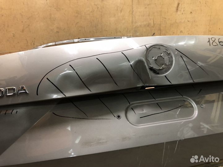 Дверь багажника Skoda Octavia (A7) 2013-2020