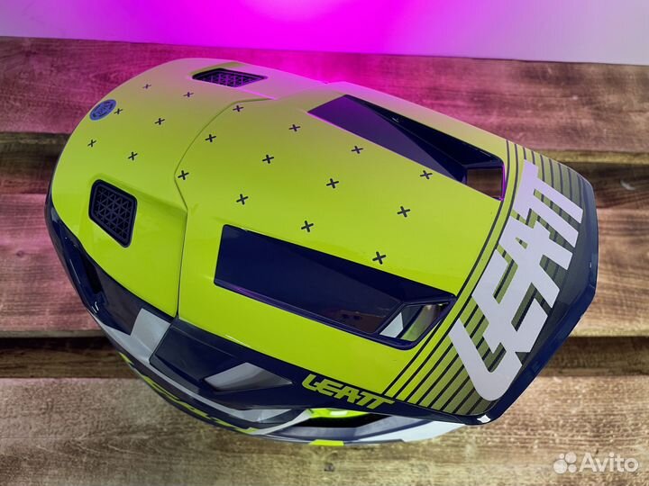 Мотошлем Leatt Moto 7.5 Blue