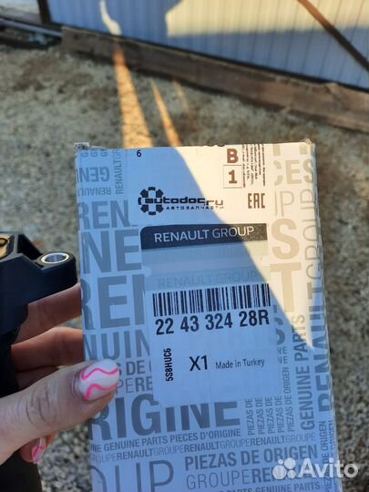 Катушка зажигания renault