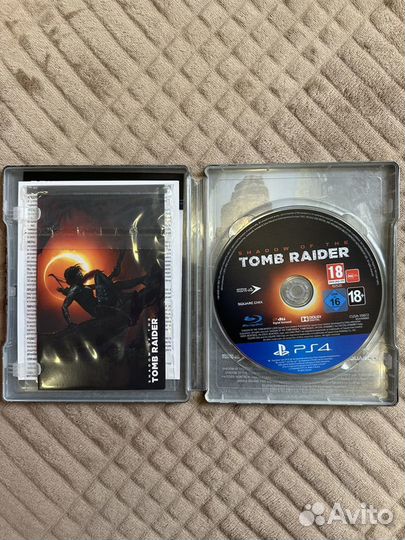 Продам диск PS4 Shadow of the Tomb Raider