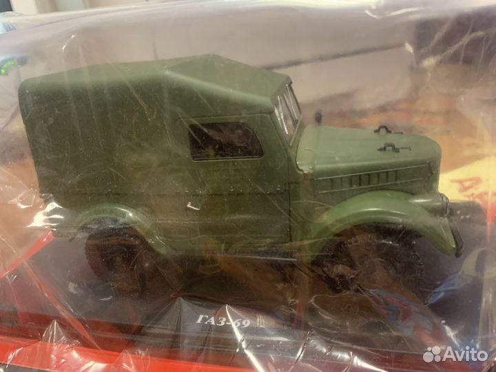 Модель автомобиля газ-69