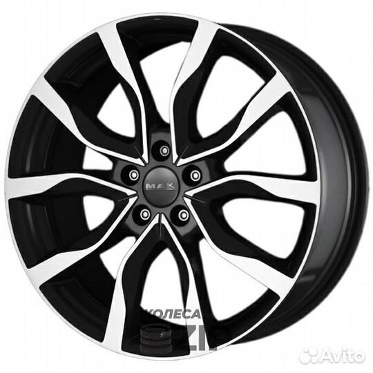 MAK Wolf 8x18 5*112 ET44 DIA57.1 Black mirror Лит